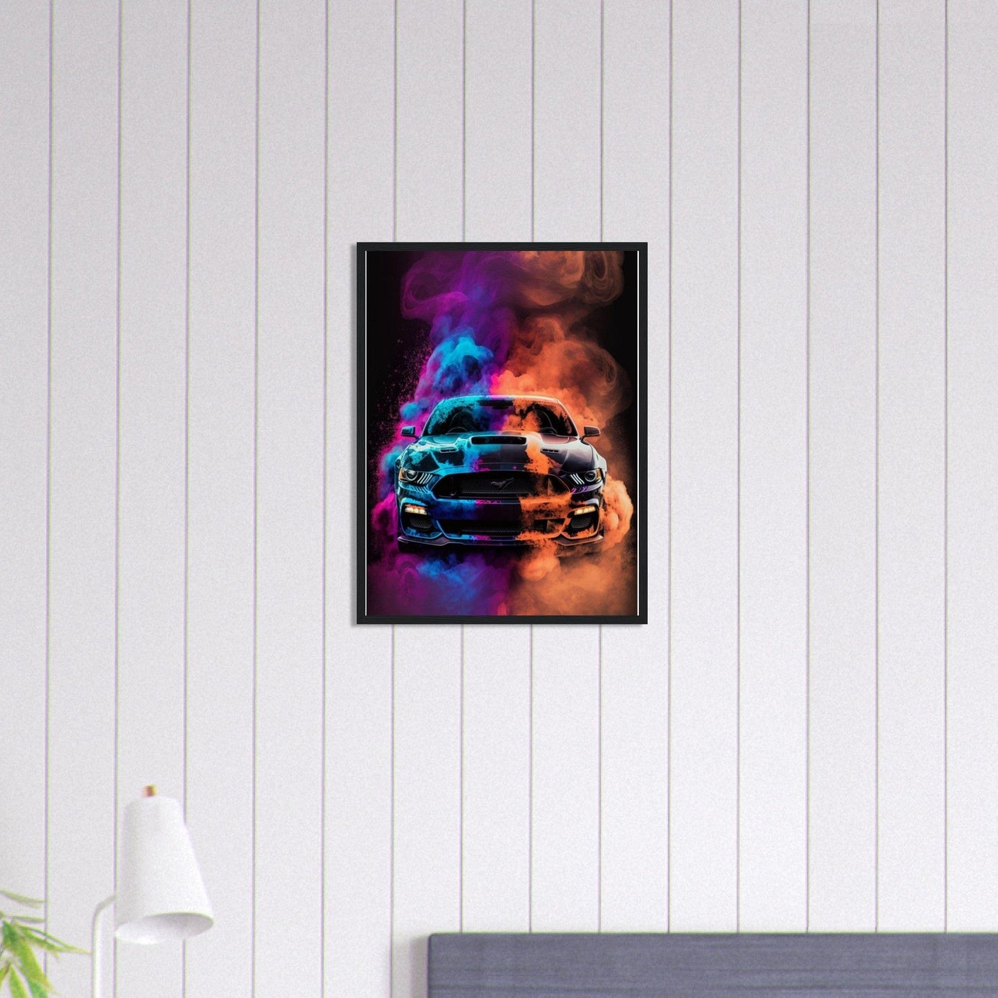 Canvanation Print Material 45x60 cm / 18x24″ Tableau Voiture Mustang Shelby Gt