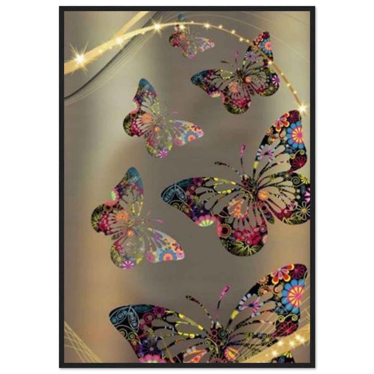 Gelato Print Material 70x100 cm / 28x40″ Tableau De Papillons