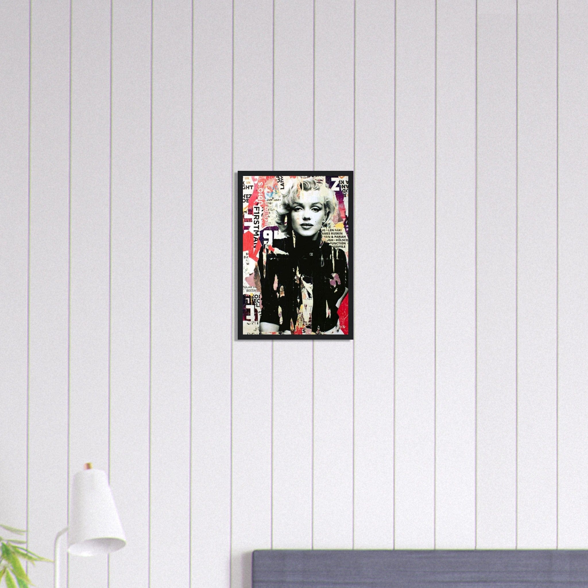 Canvanation Print Material 30x45 cm / 12x18″ Tableau Street Art Marilyn