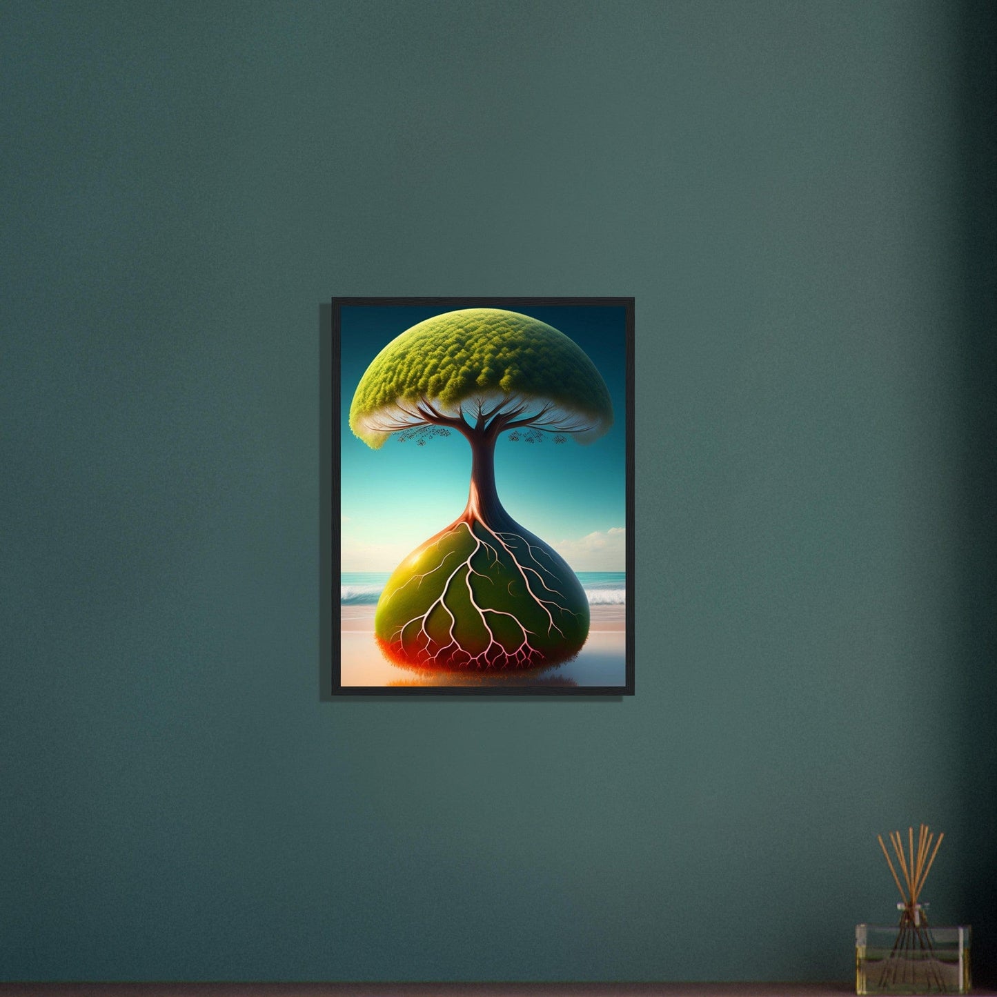 Canvanation Print Material Tableau Moderne Arbre De Vie