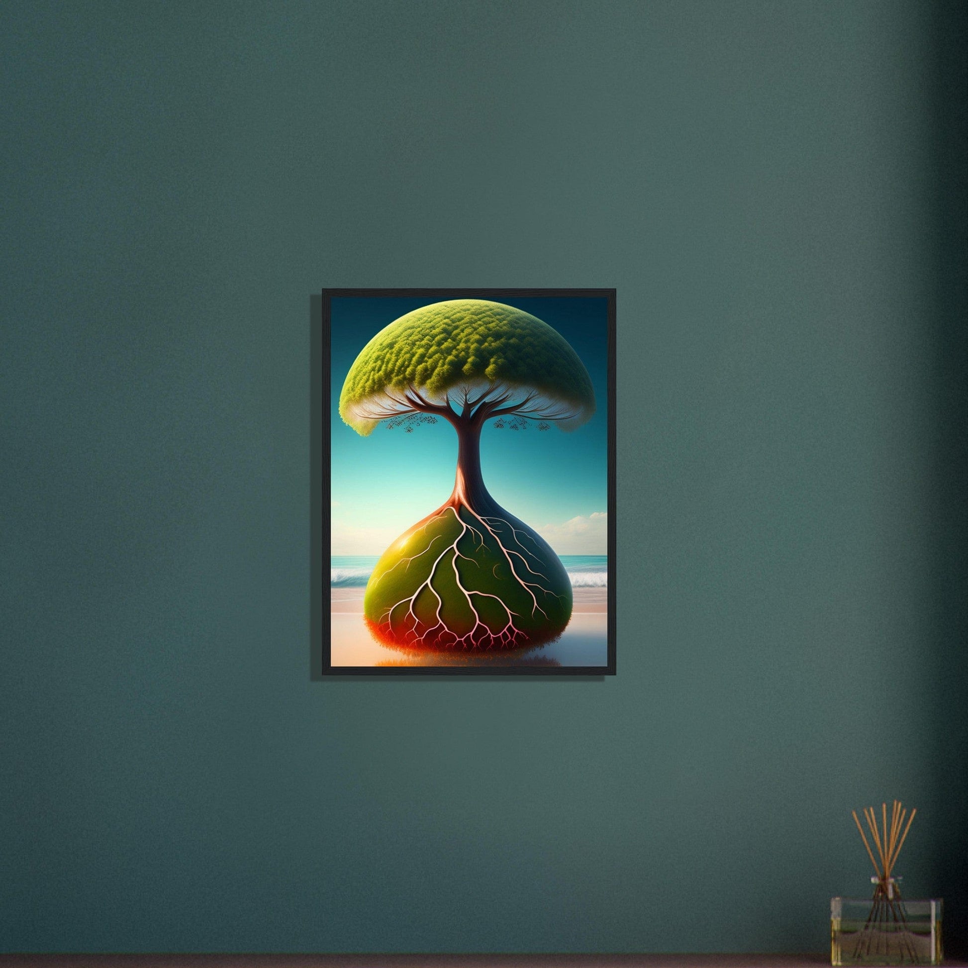 Canvanation Print Material Tableau Moderne Arbre De Vie