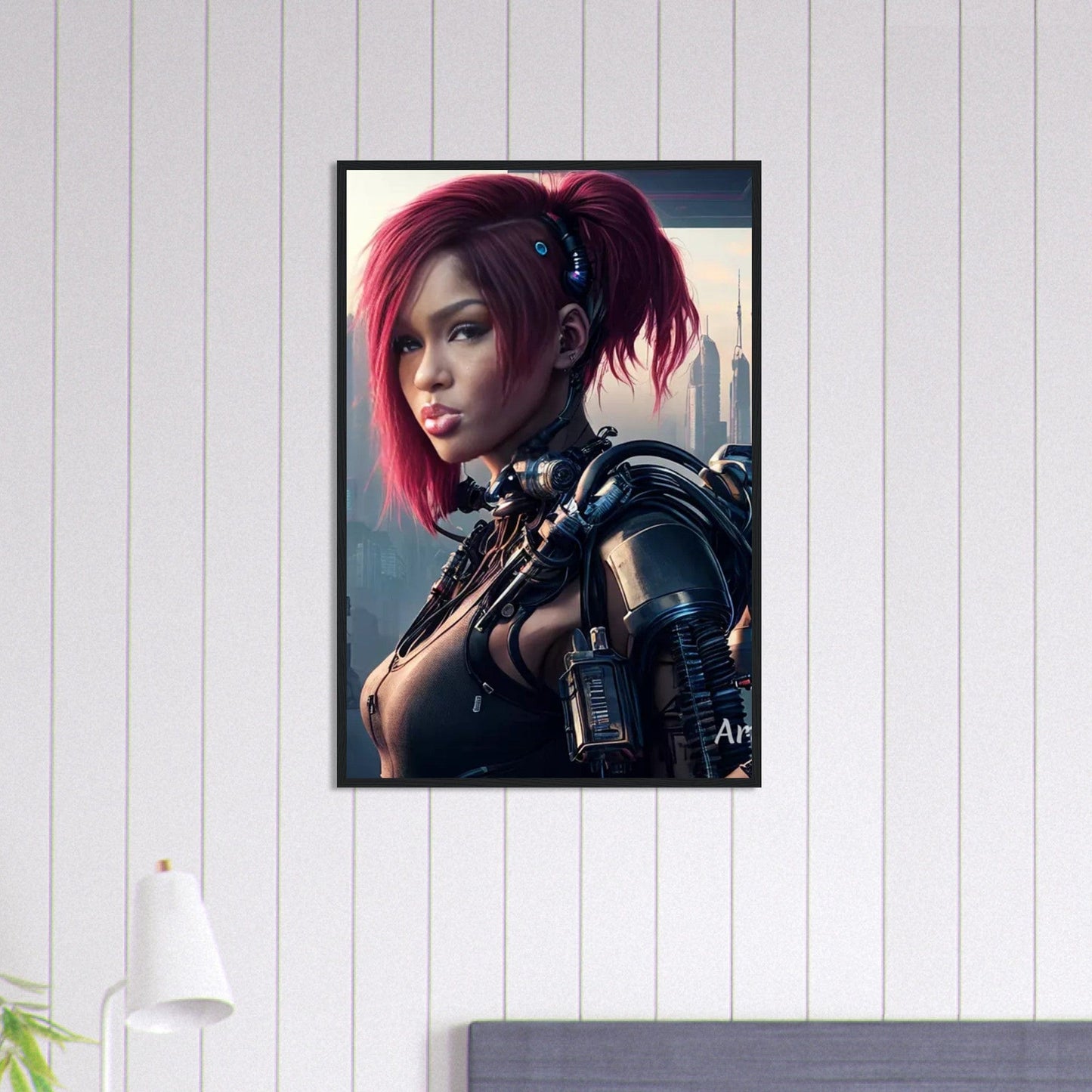 Canvanation Print Material 60x90 cm / 24x36″ Cadre Photo à Personnaliser AI