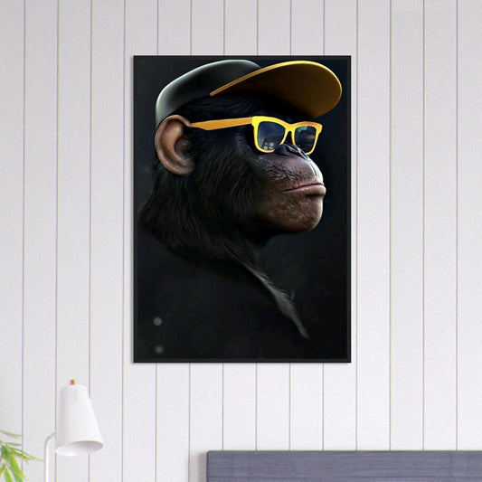 Canvanation Print Material 70x100 cm / 28x40″ Tableau Singe Lunette