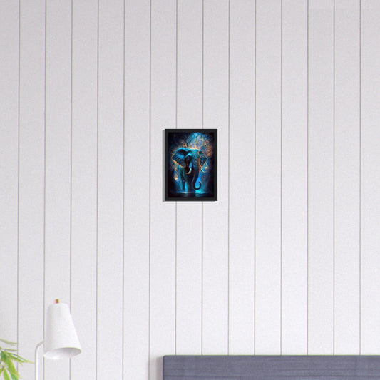 Canvanation Print Material A4 21x29.7 cm / 8x12″ Tableau Elephant Lueur Crépusculaire