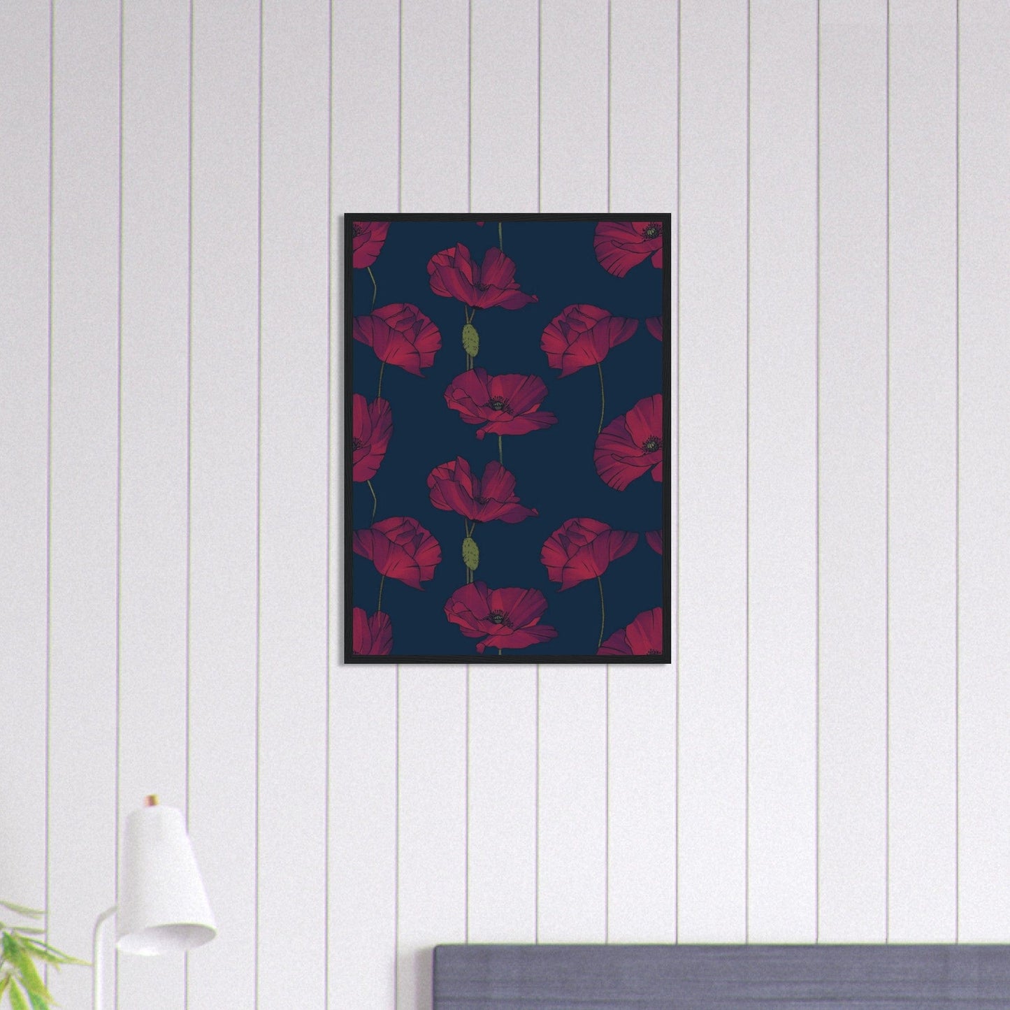 Canvanation Print Material 50x70 cm / 20x28″ Tableau De Coquelicot