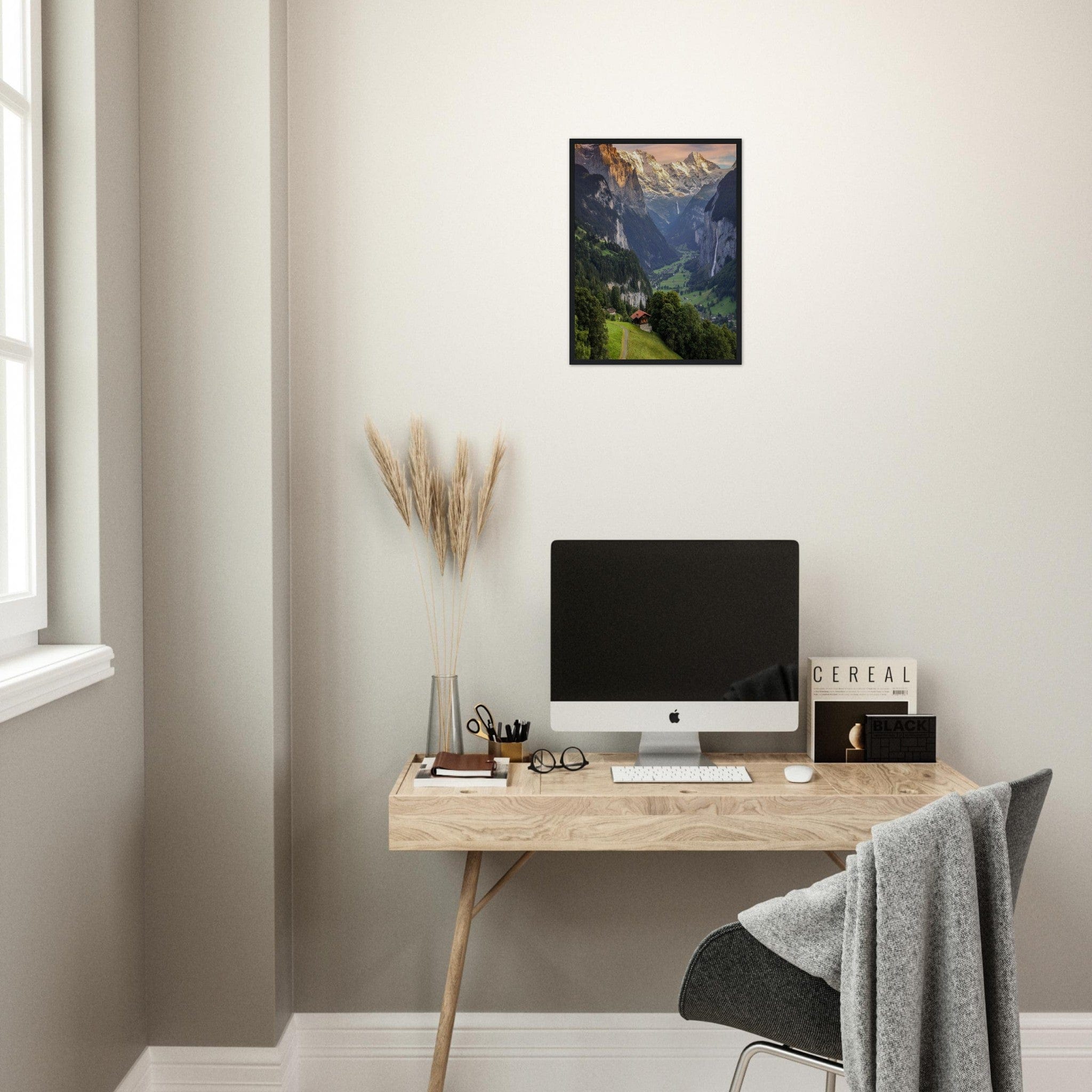 Canvanation Print Material Tableau Peinture Acrylique Montagne