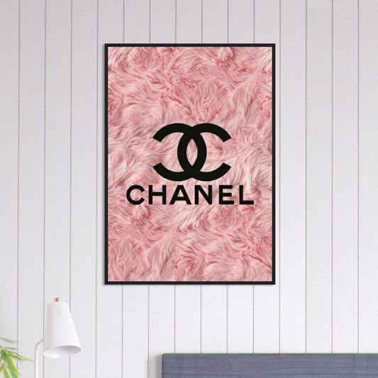 Canvanation Print Material 70x100 cm / 28x40″ Tableau Fond Laine Rose