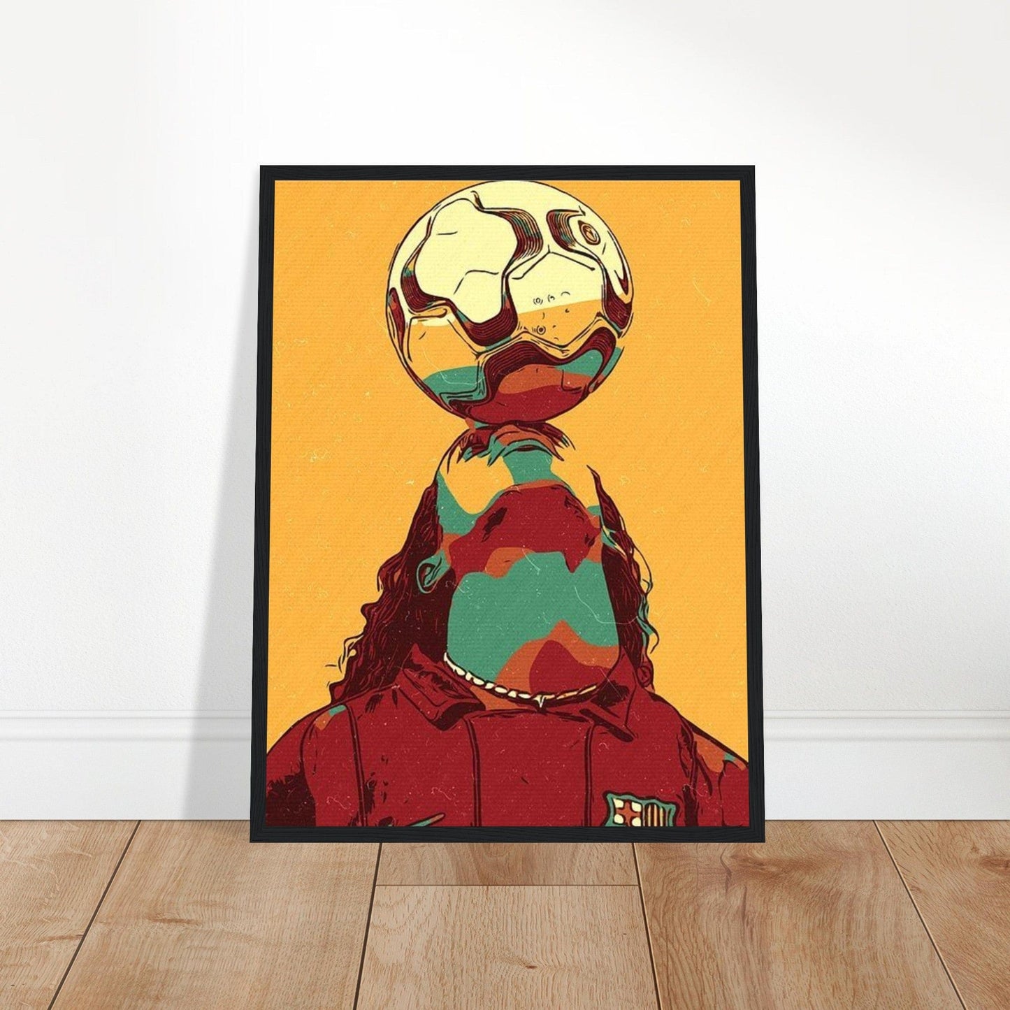 Canvanation Print Material Tableau Foot Ronaldhino