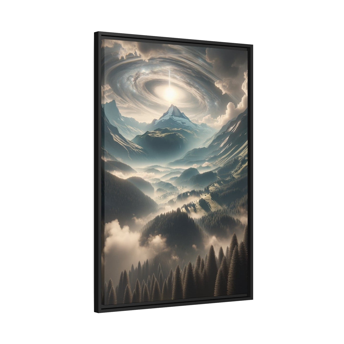 Printify Canvas Tableau Les sommets éternels : une odyssée dans les montagnes
