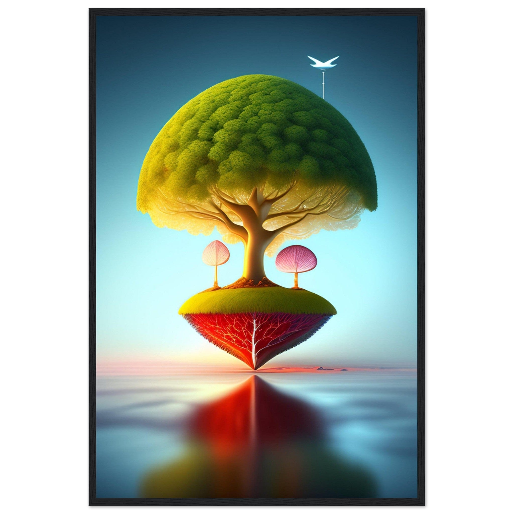 Canvanation Print Material 60x90 cm / 24x36″ Peinture Arbre De Vie Klimt