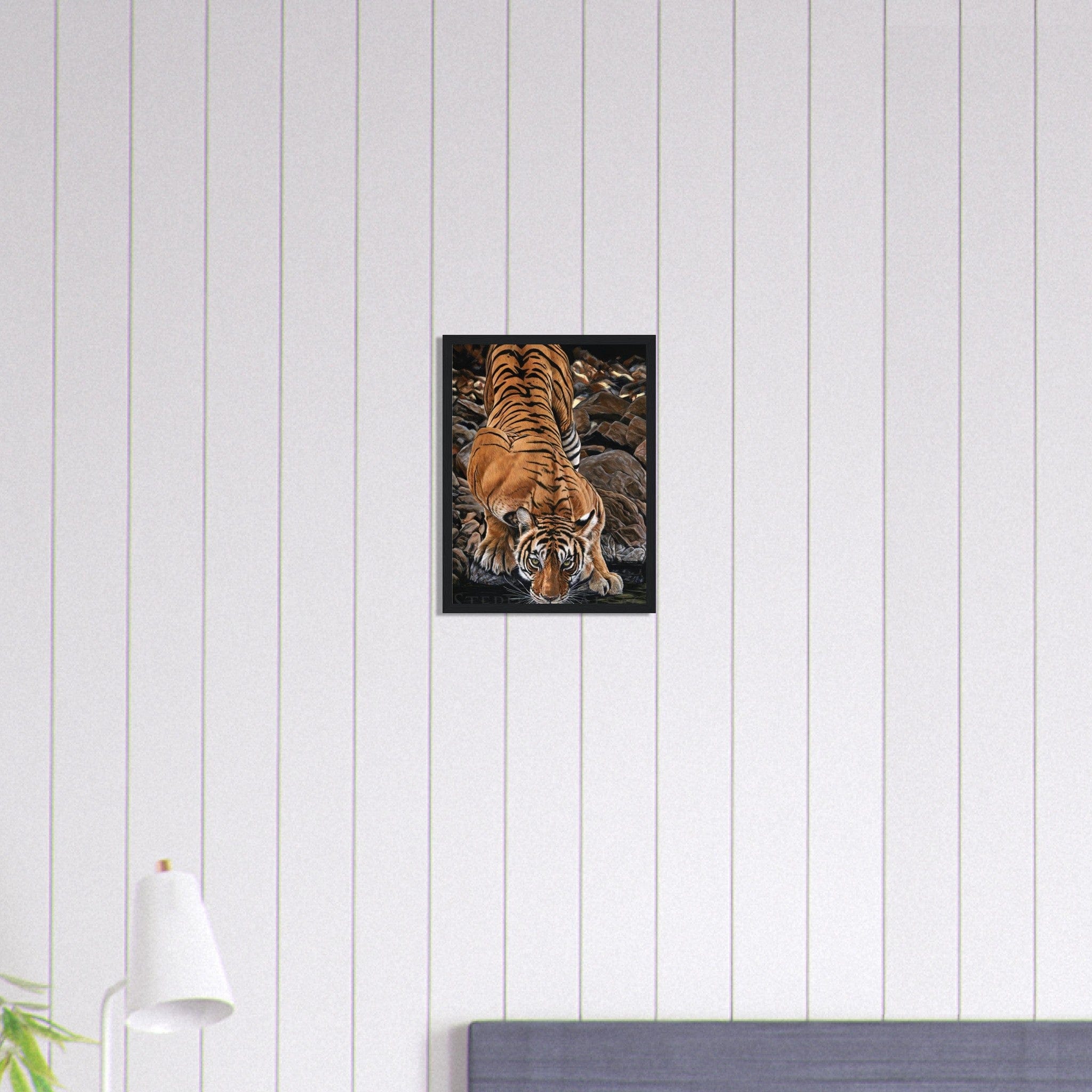 Canvanation Print Material 30x40 cm / 12x16″ Tableau Tigre Jungle