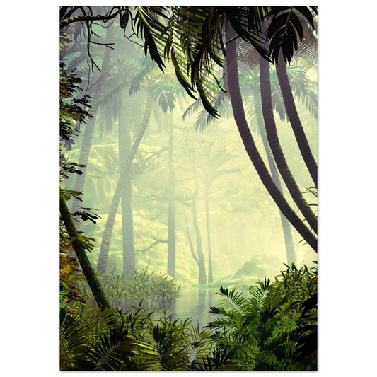Gelato Print Material A1 (59.4 x 84.1  cm) Affiche La Jungle
