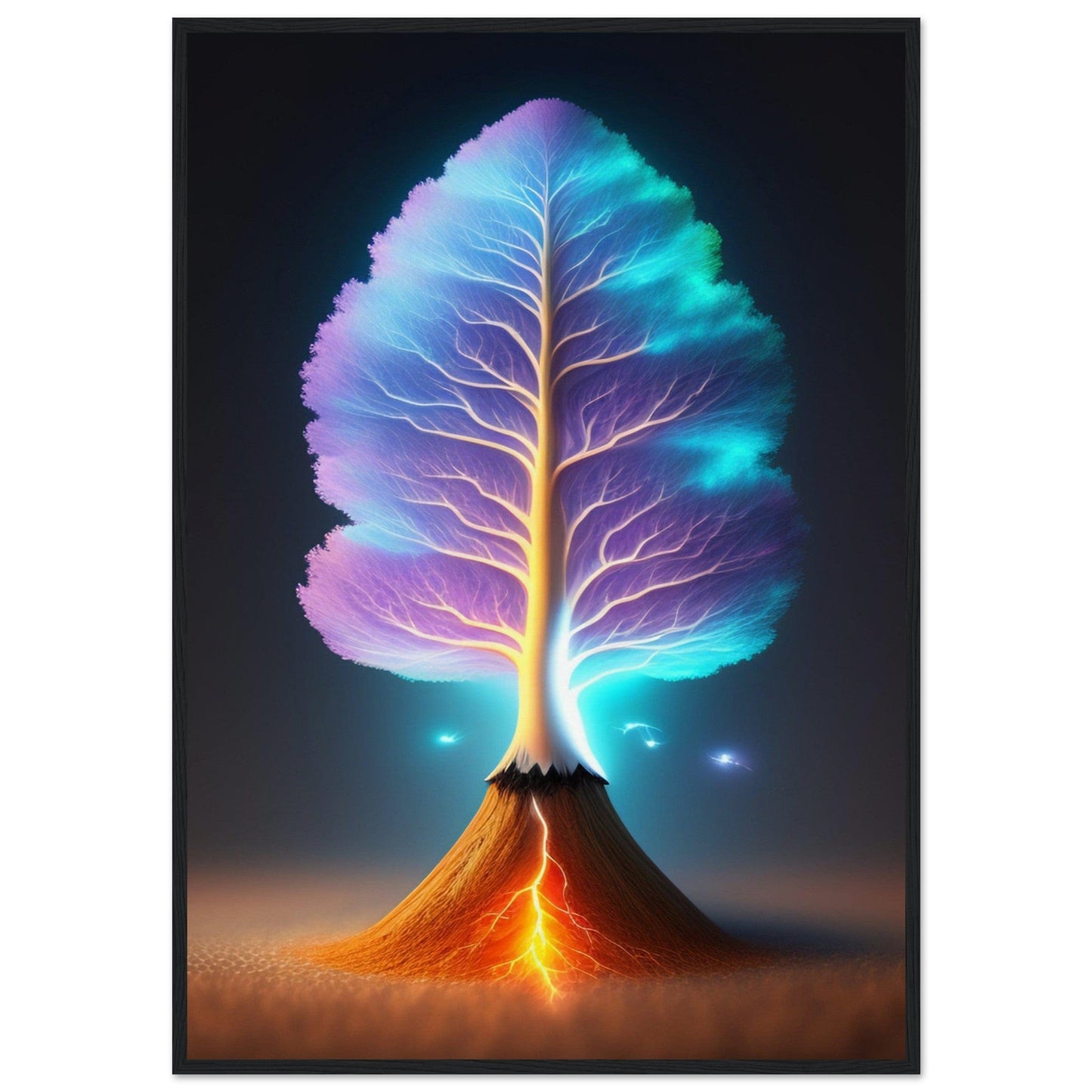 Canvanation Print Material 70x100 cm / 28x40″ Tableau Arbre De Vie L'Arbre de la Cité