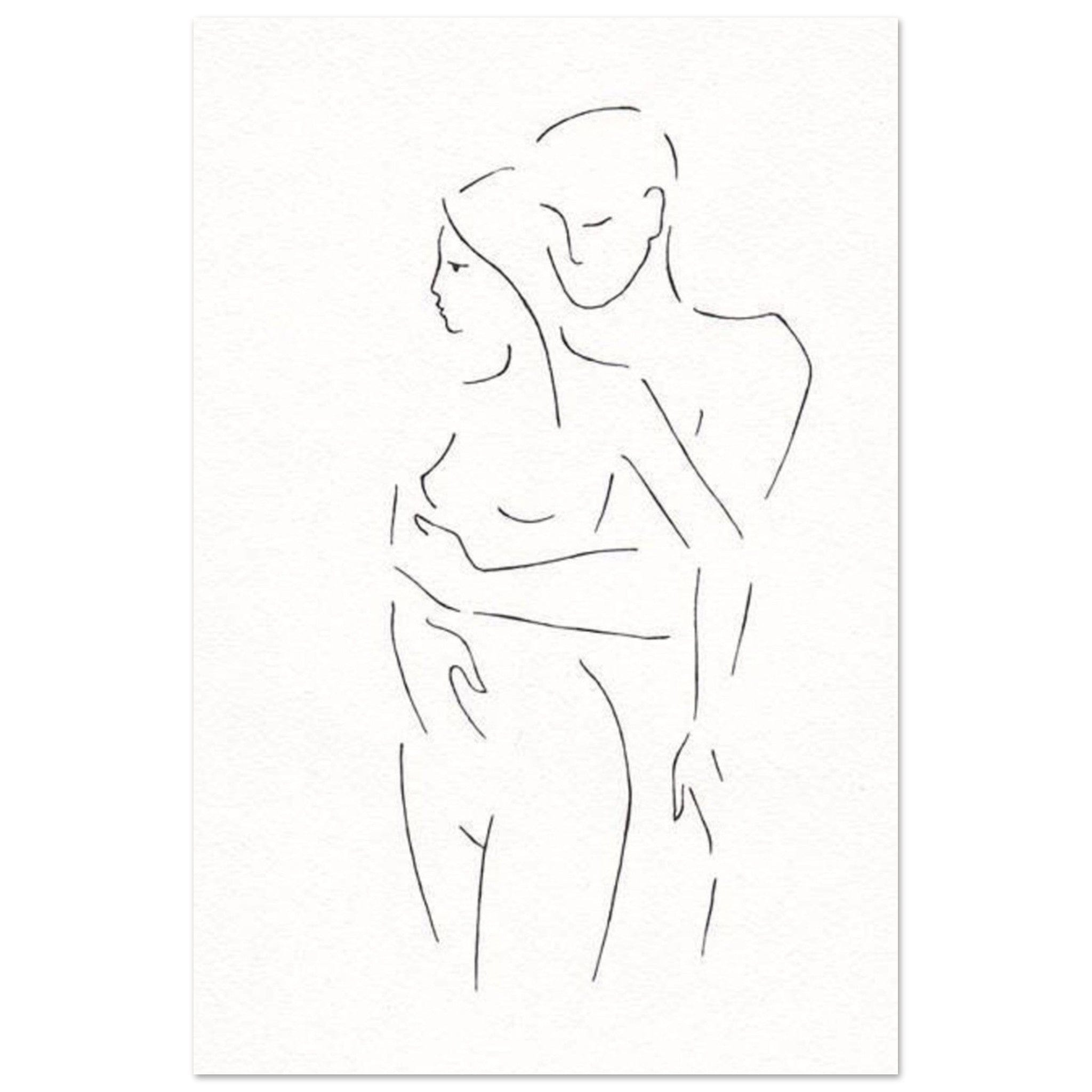 Gelato Print Material 60x90 cm / 24x36″ Affiche De Couple