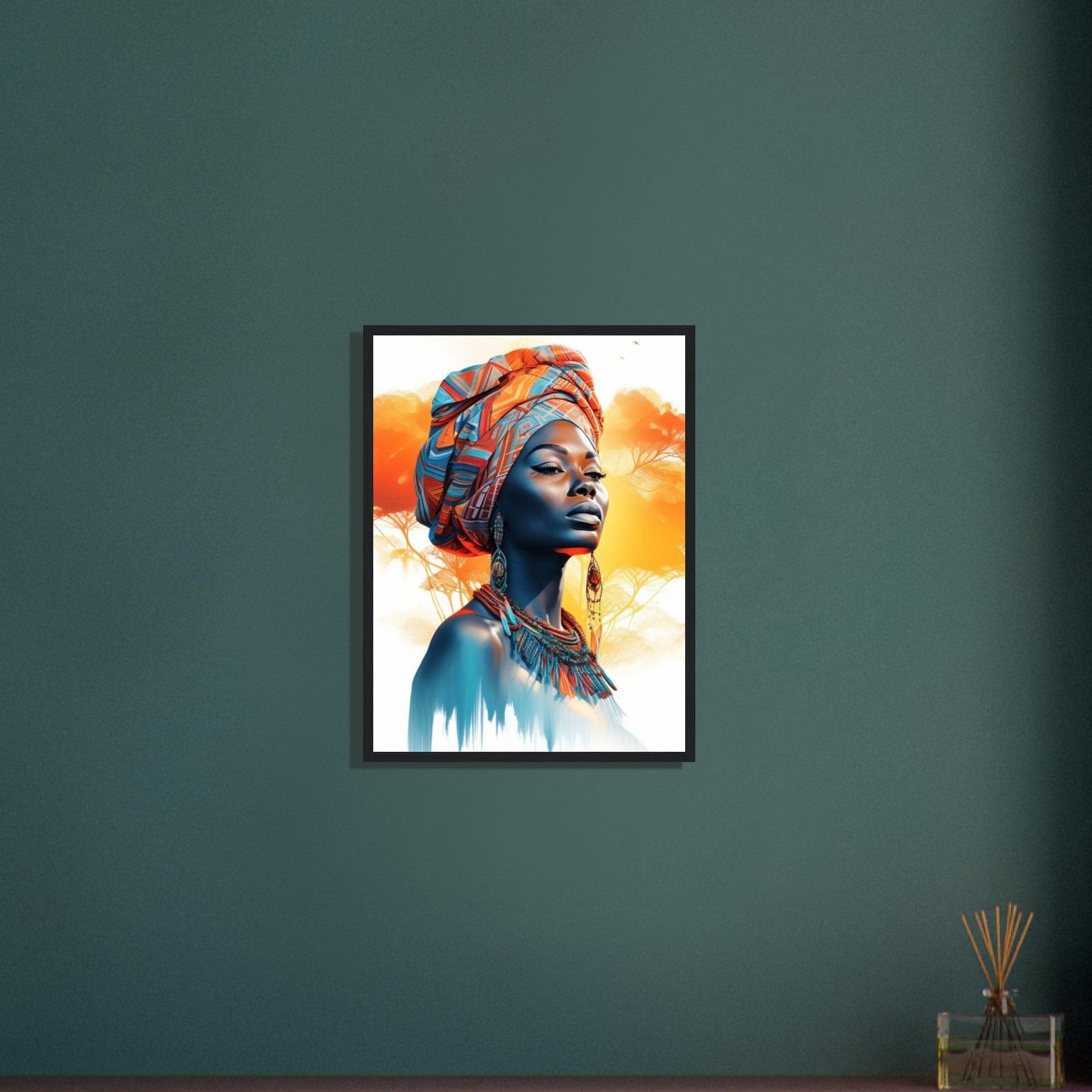 Canvanation Print Material Tableau Art Africain Peinture