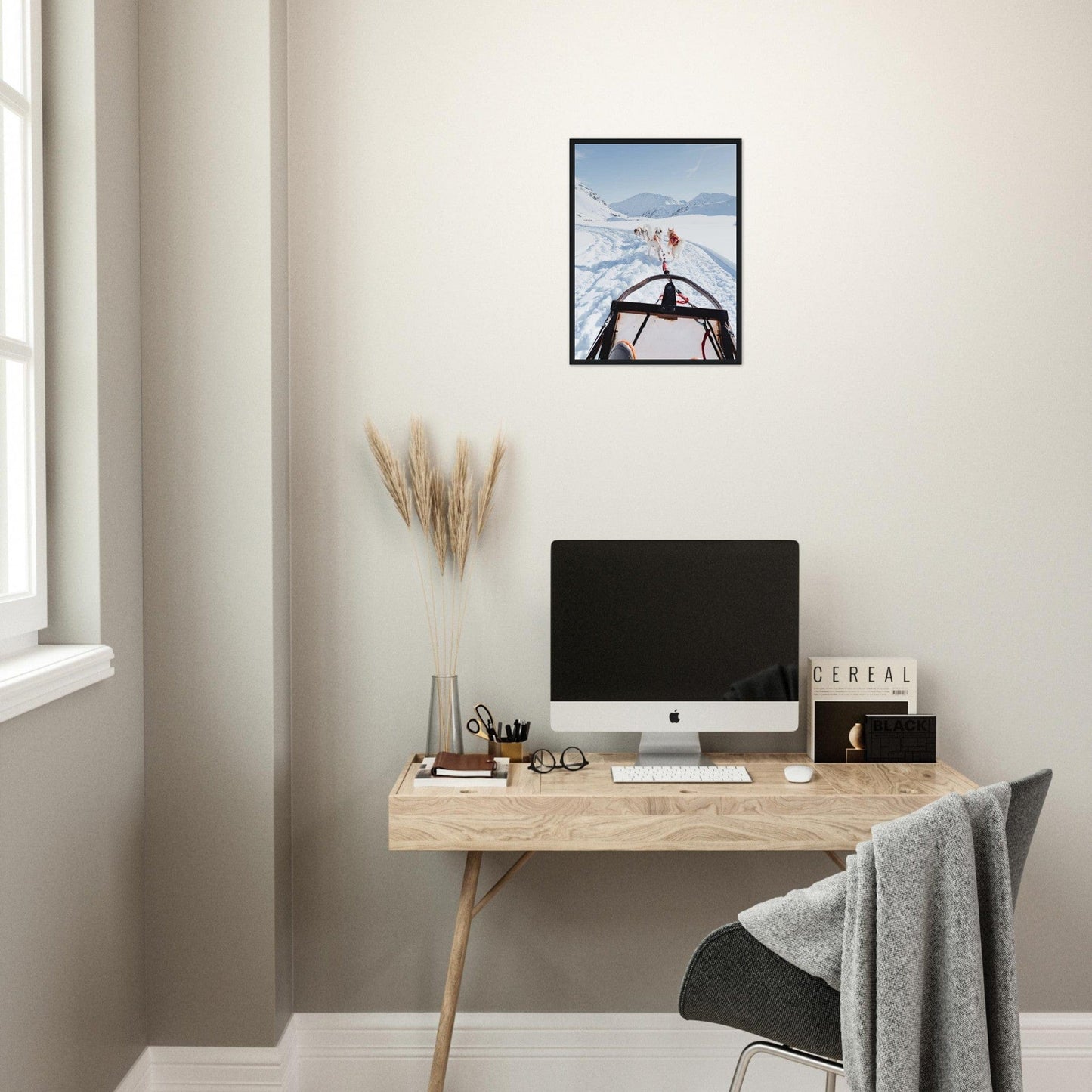 Canvanation Print Material Tableau Contemporain Montagne