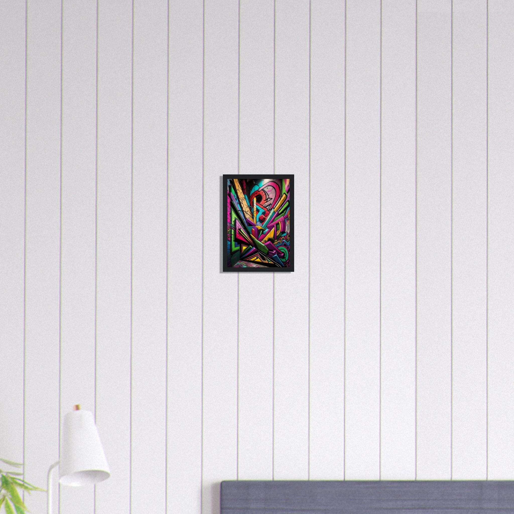Canvanation Print Material A4 21x29.7 cm / 8x12″ Tableau Street Art Effet Graffiti