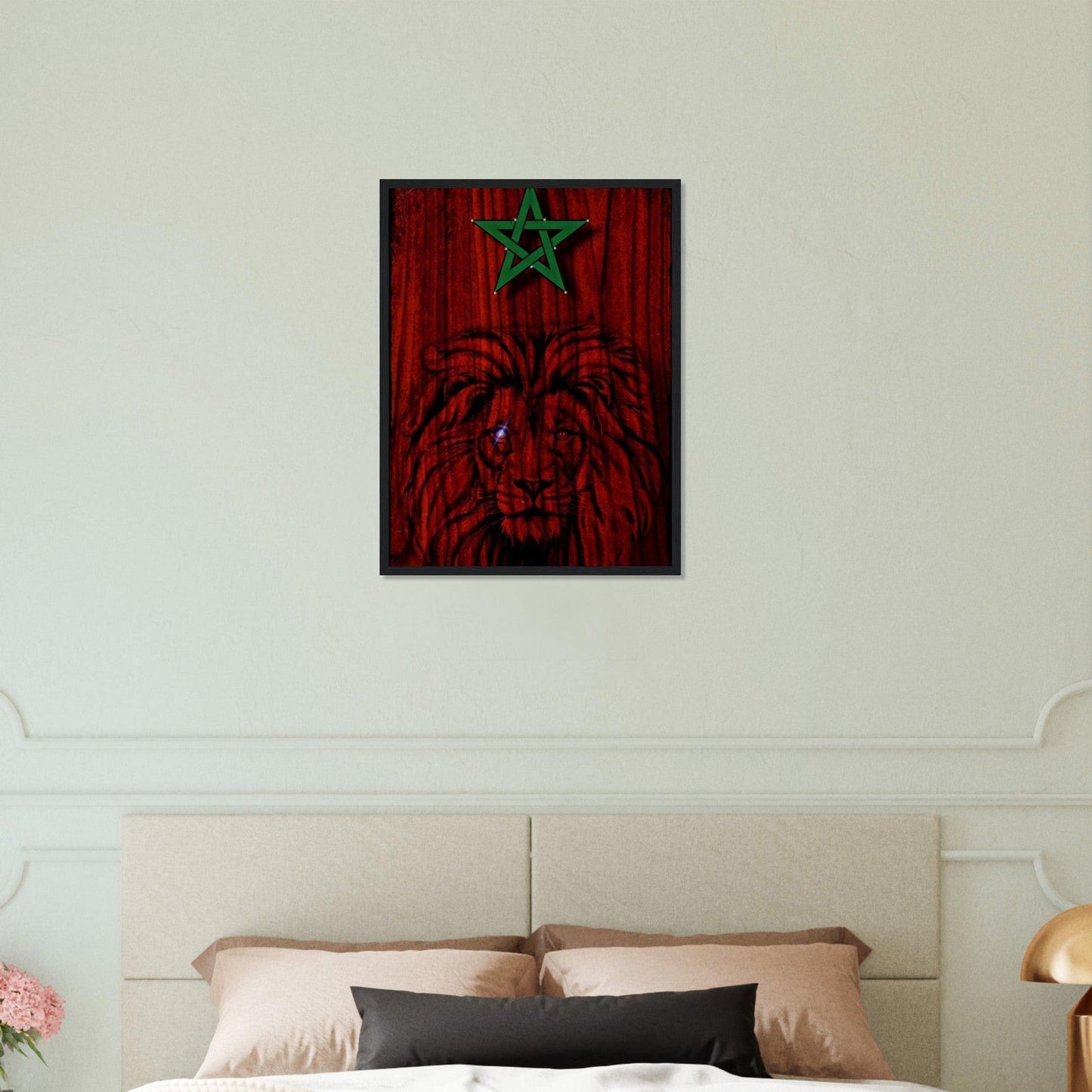 Canvanation Print Material Tableau Marocain Peinture