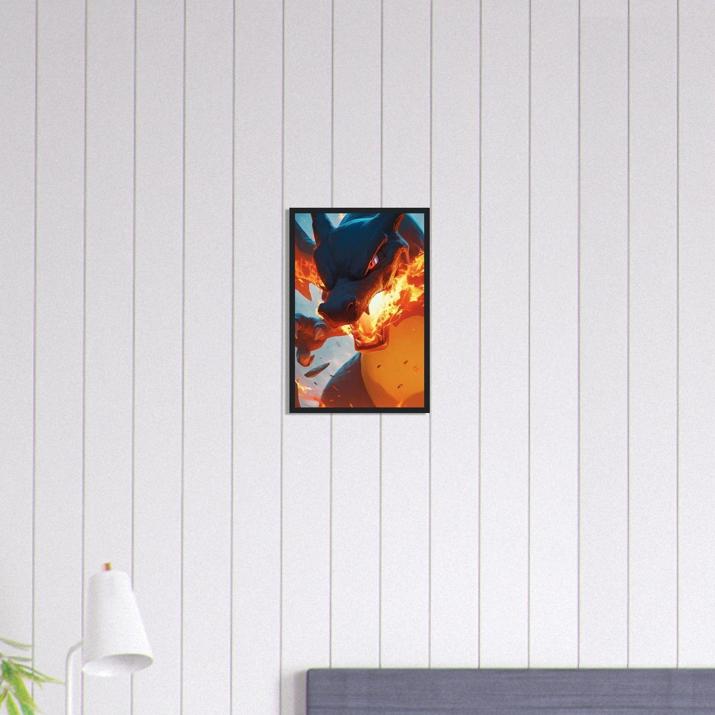 Canvanation Print Material 30x45 cm / 12x18″ Tableau Pokémon Dragon Feu