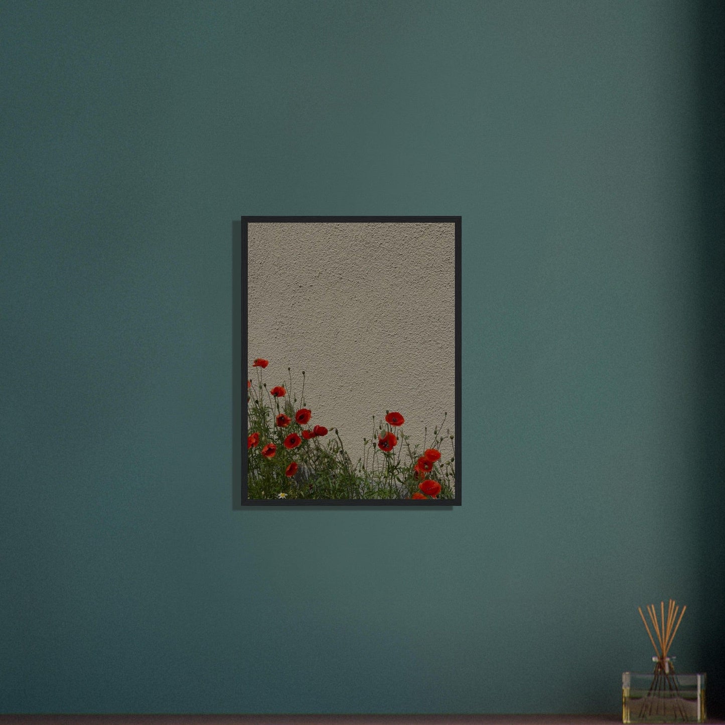 Canvanation Print Material 45x60 cm / 18x24″ Coquelicot Peinture Acrylique Moderne