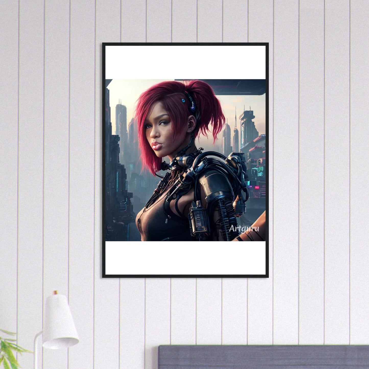 Canvanation Print Material 70x100 cm / 28x40″ Personnaliser Cadre Photo AI