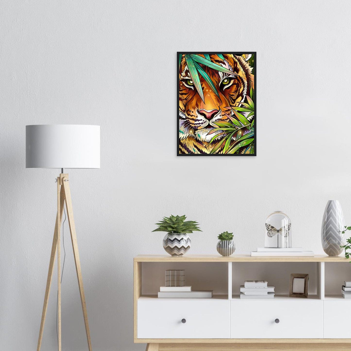 Canvanation Print Material Tableau Tigre
