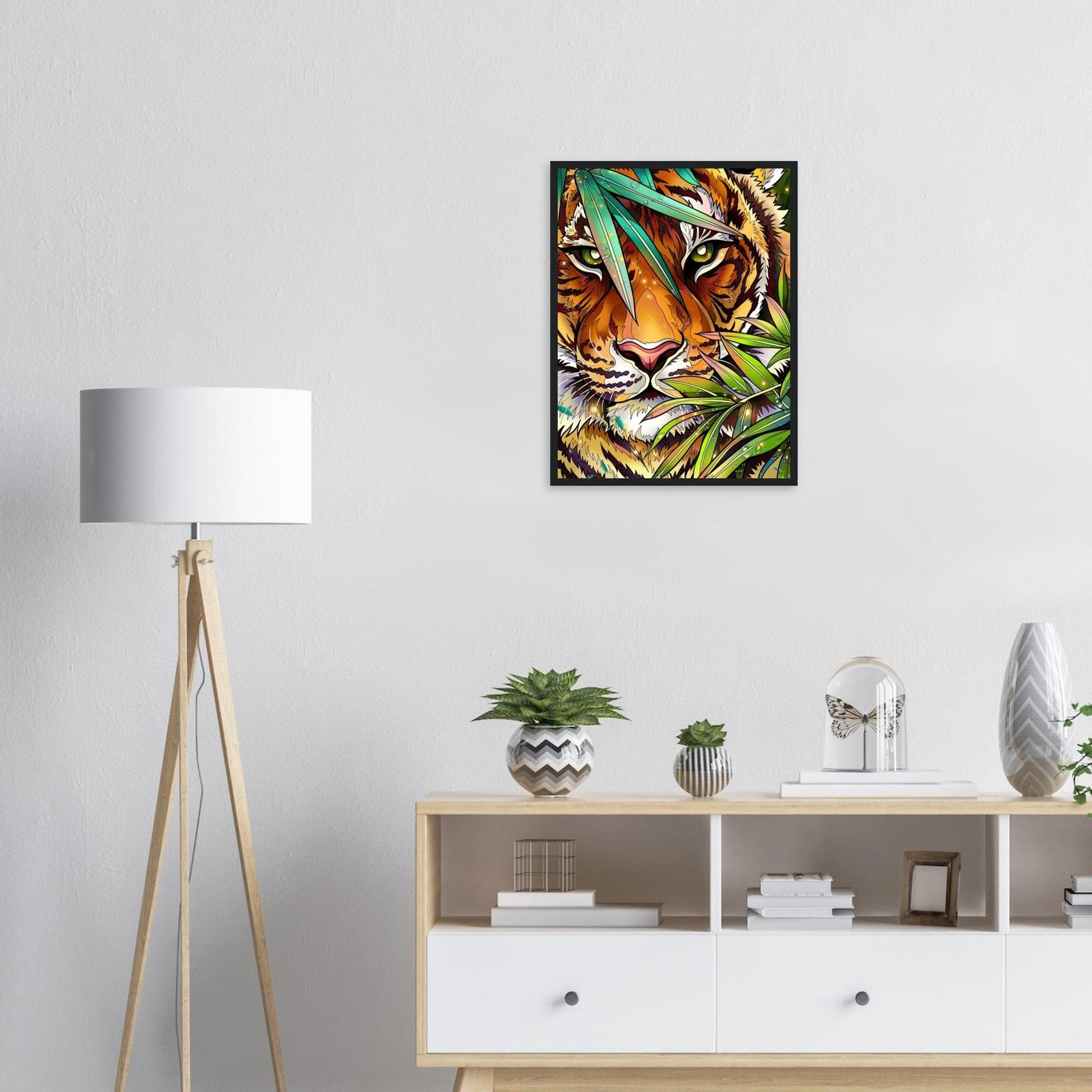 Canvanation Print Material Tableau Tigre