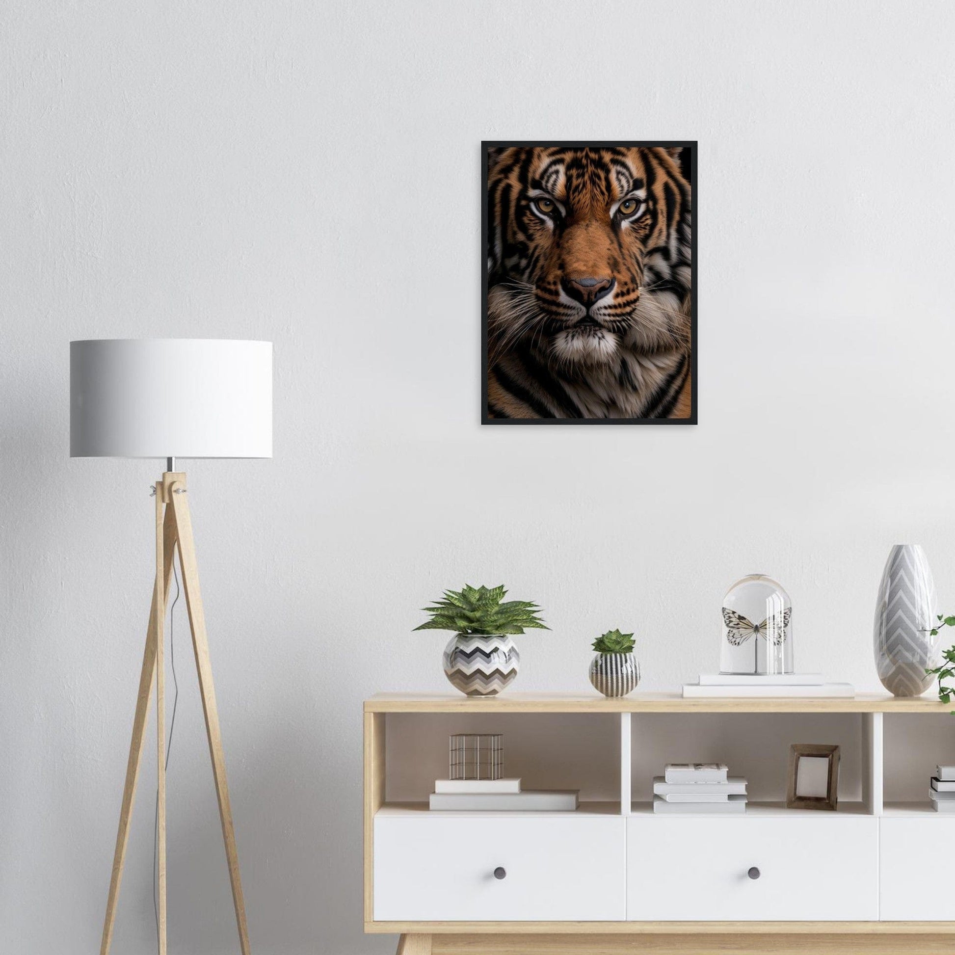 Canvanation Print Material Tableau Tigre Peinture