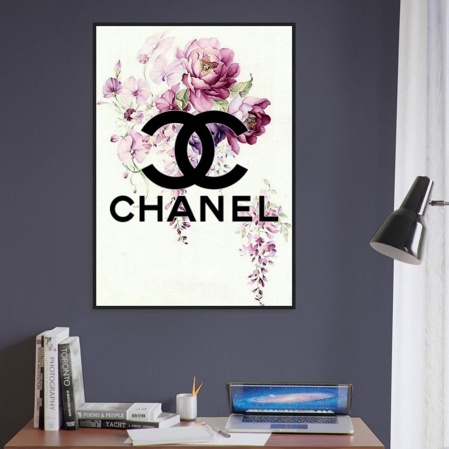 Canvanation Print Material Tableau Chanel Numéro 5 Fleurx