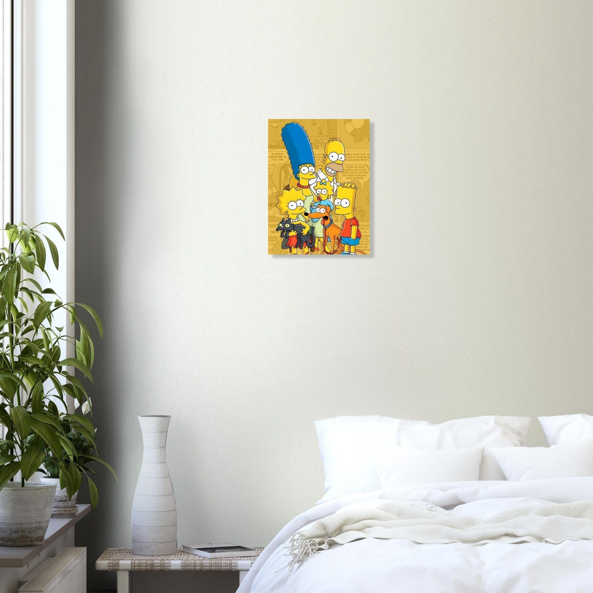 Canvanation Print Material 30x40 cm / 12x16″ Poster La Famille Simpson