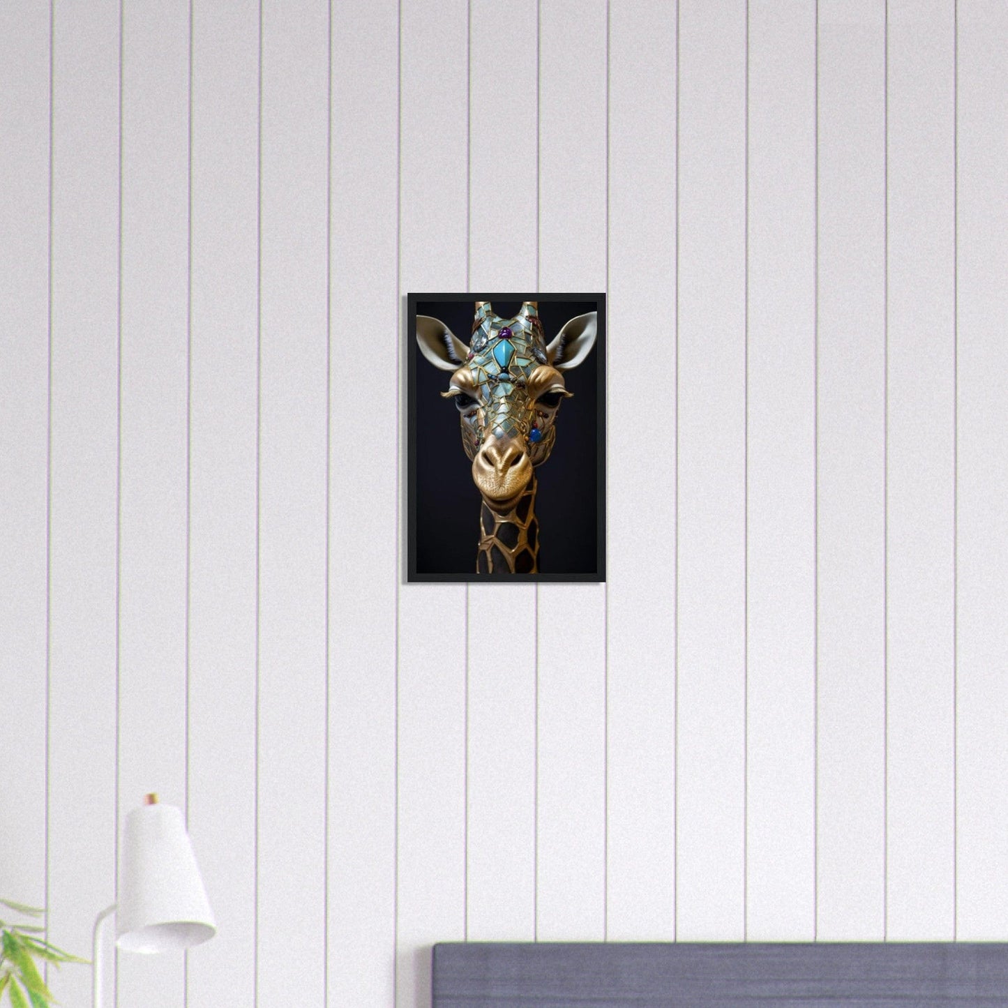 Canvanation Print Material 30x45 cm / 12x18″ Tableau Girafe Schleich