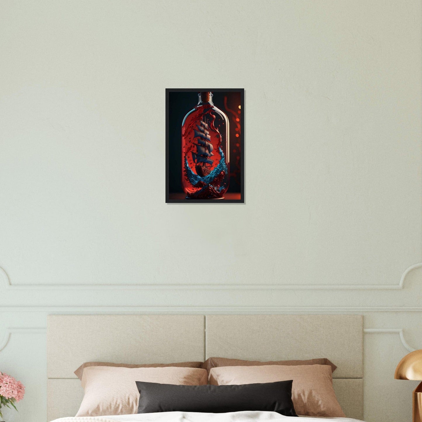 Canvanation Print Material 30x45 cm / 12x18″ Tableau Voilier Voile d'Argent