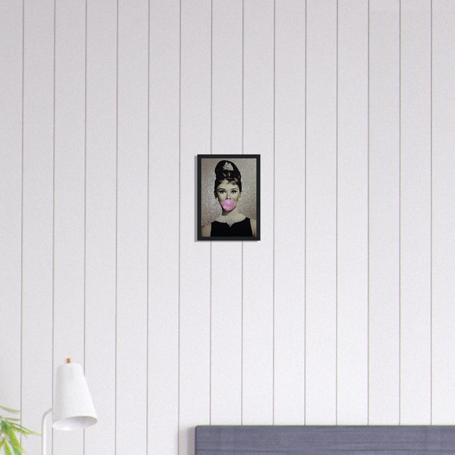 Canvanation Print Material A4 21x29.7 cm / 8x12″ Tableau Street Art Femme Brillant