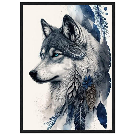 Gelato Print Material 50x70 cm / 20x28″ Tableau Loup Nord