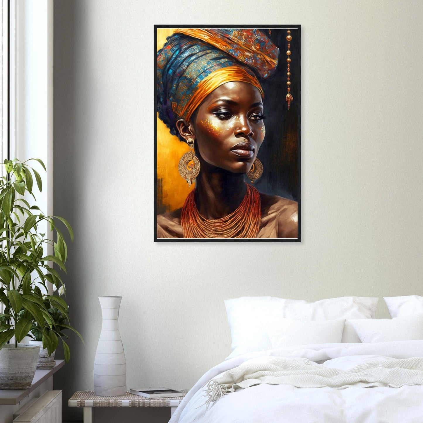 Canvanation Print Material 60x90 cm / 24x36″ Tableau Peinture Portrait Femme