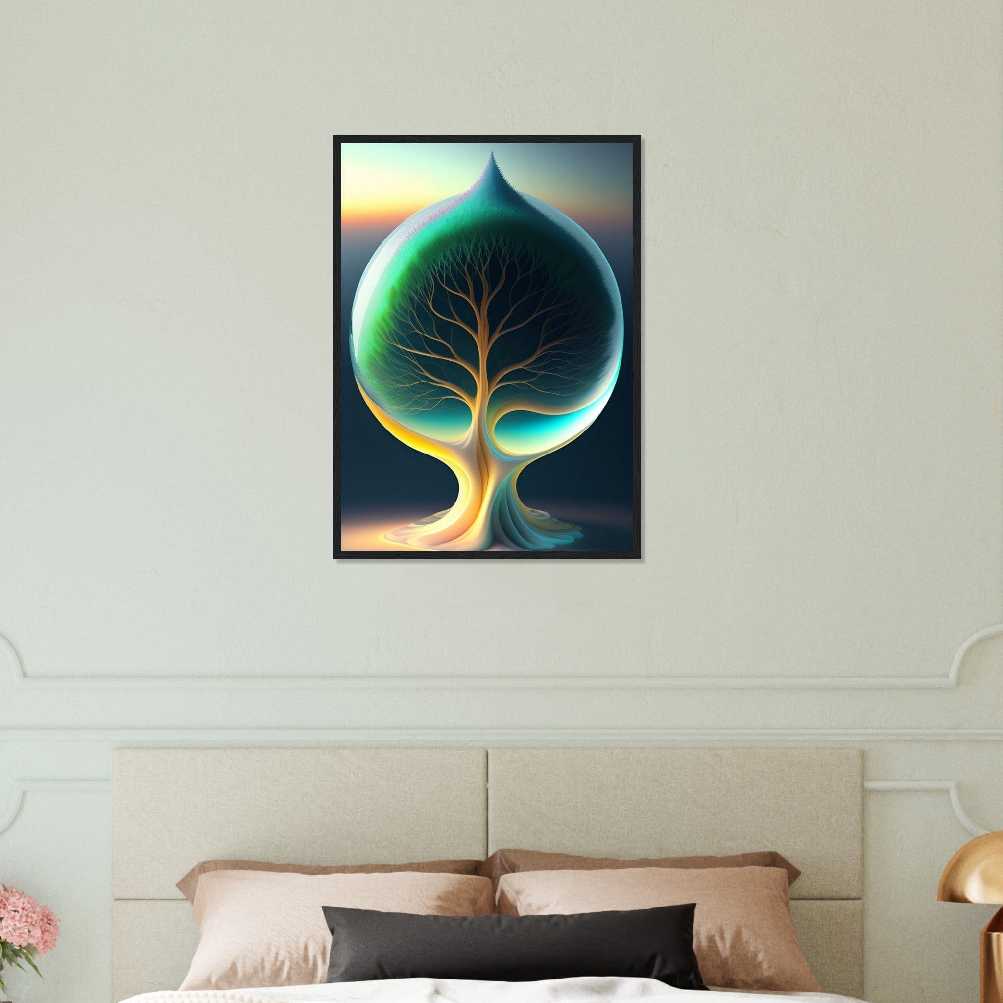 Canvanation Print Material 50x70 cm / 20x28″ Tableau Abstrait Arbre De Vie