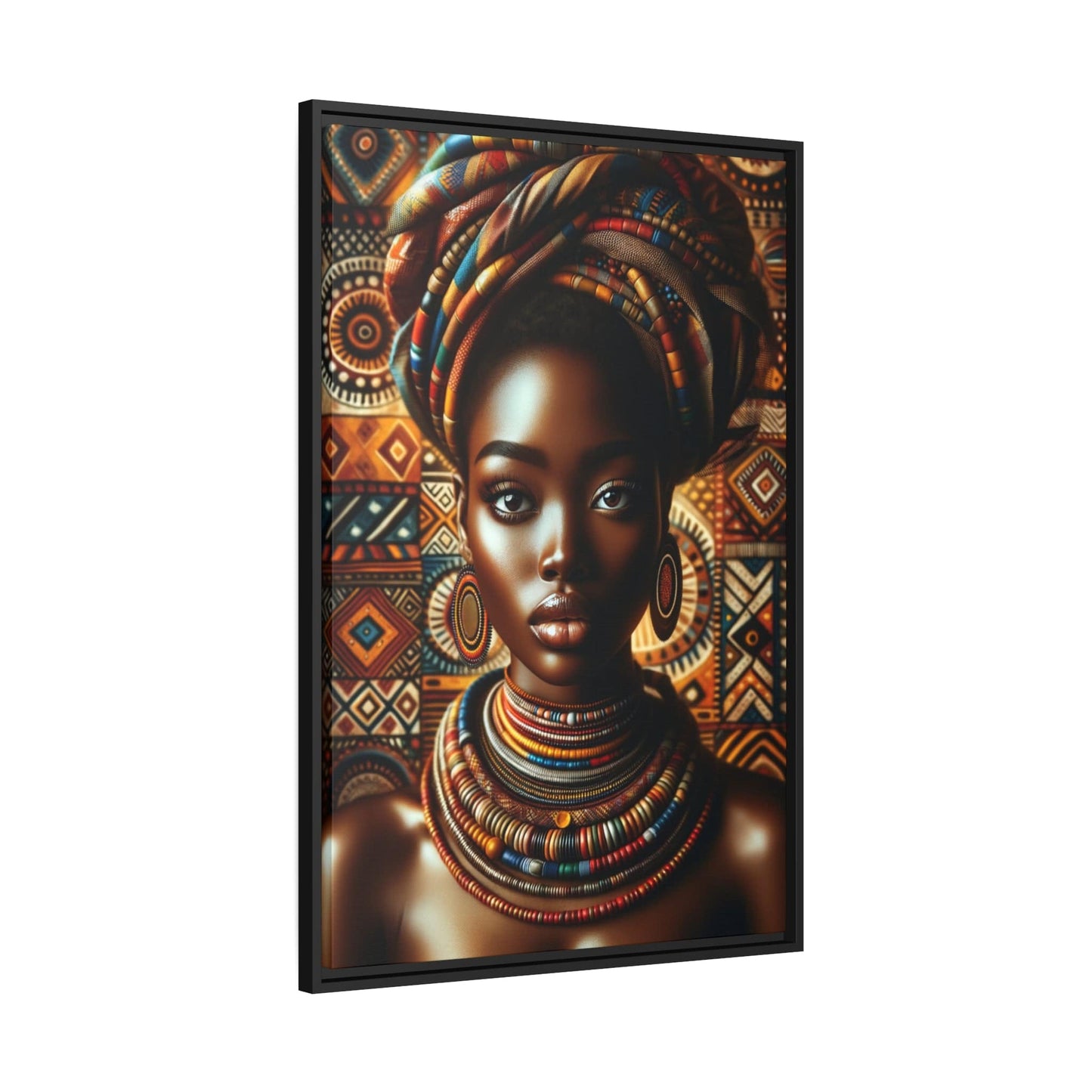 Printify Canvas Tableau "La beauté et la force des femmes africaines - Une célébration artistique"