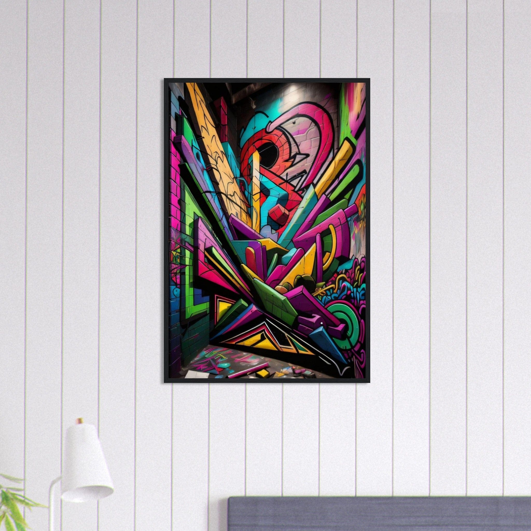 Canvanation Print Material 60x90 cm / 24x36″ Tableau Street Art Effet Graffiti