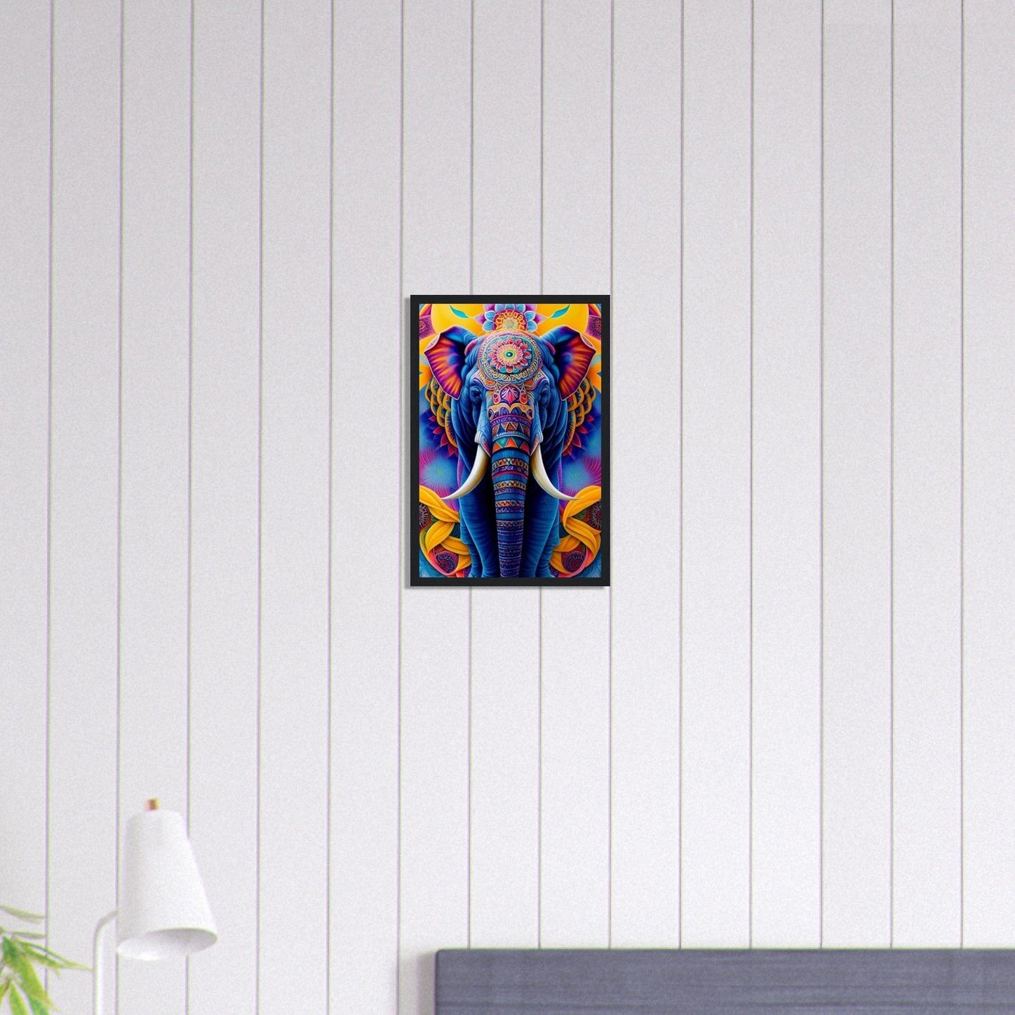 Canvanation Print Material 30x45 cm / 12x18″ Tableau Elephant Géant Gracieux