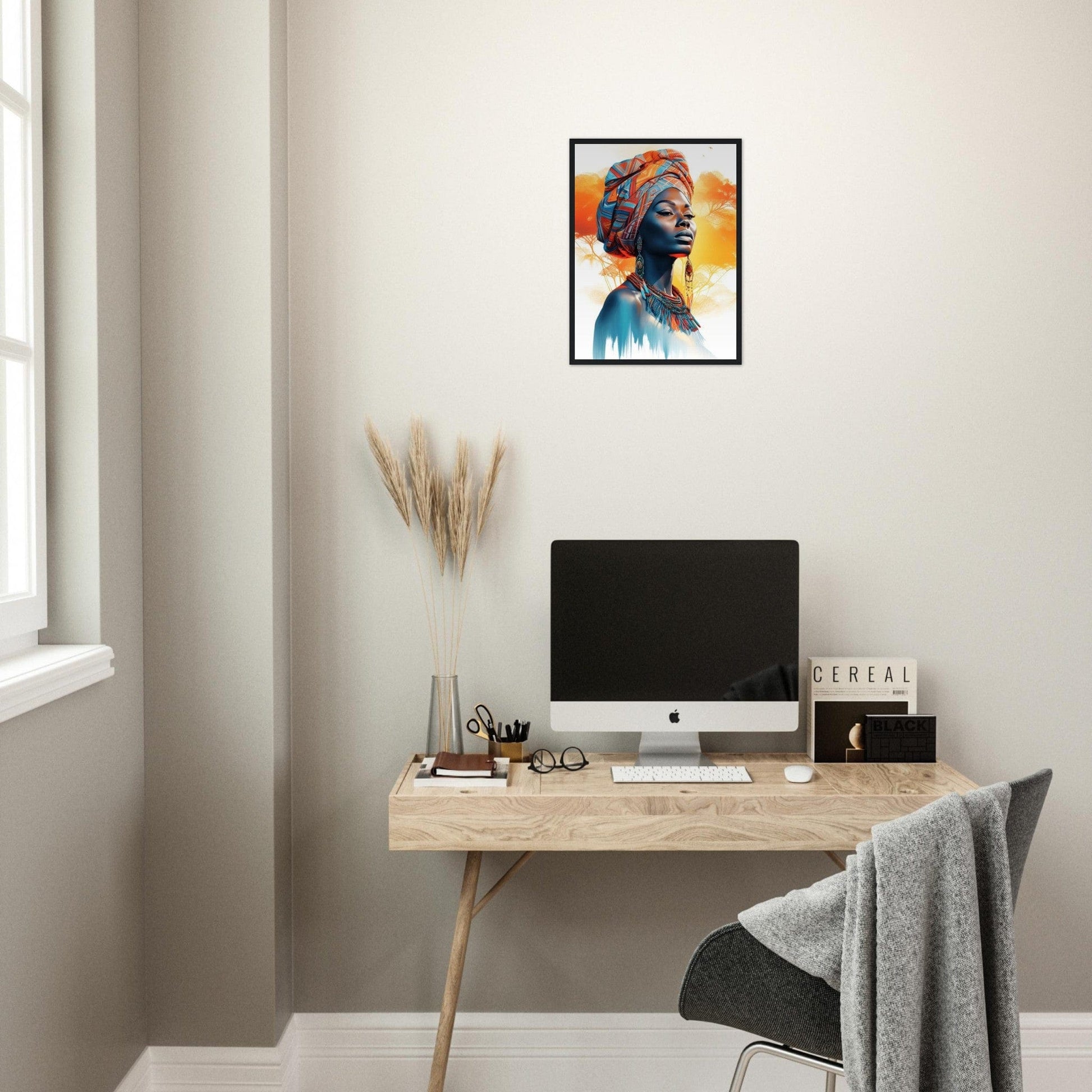 Canvanation Print Material Tableau Art Africain Peinture