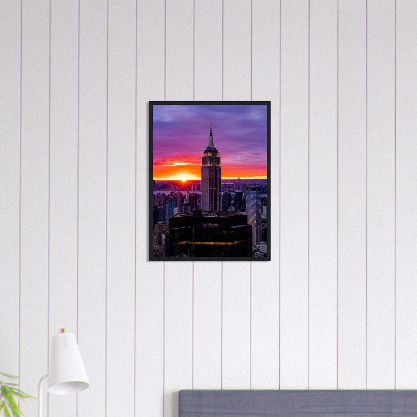 Gelato Print Material Tableau Coucher De Soleil Monet