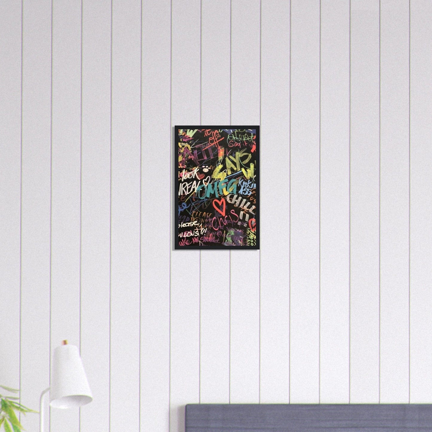 Canvanation Print Material 30x45 cm / 12x18″ Tableau Street Art Graffiti Tags