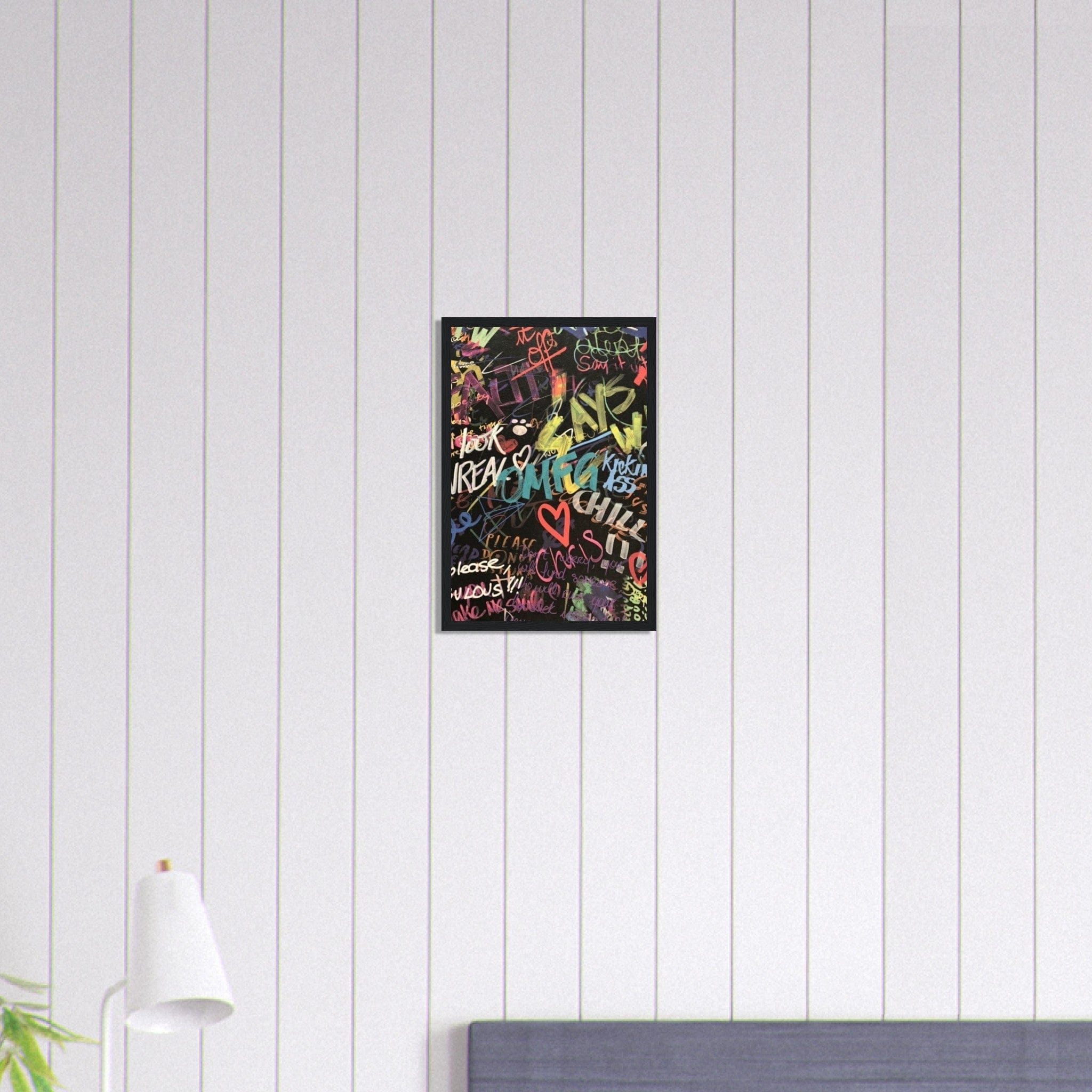 Canvanation Print Material 30x45 cm / 12x18″ Tableau Street Art Graffiti Tags