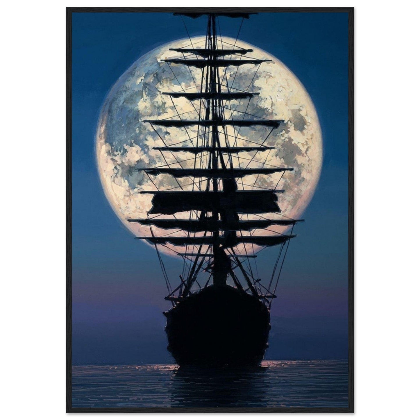 Gelato Print Material 70x100 cm / 28x40″ Tableau Peinture Mer Bateau