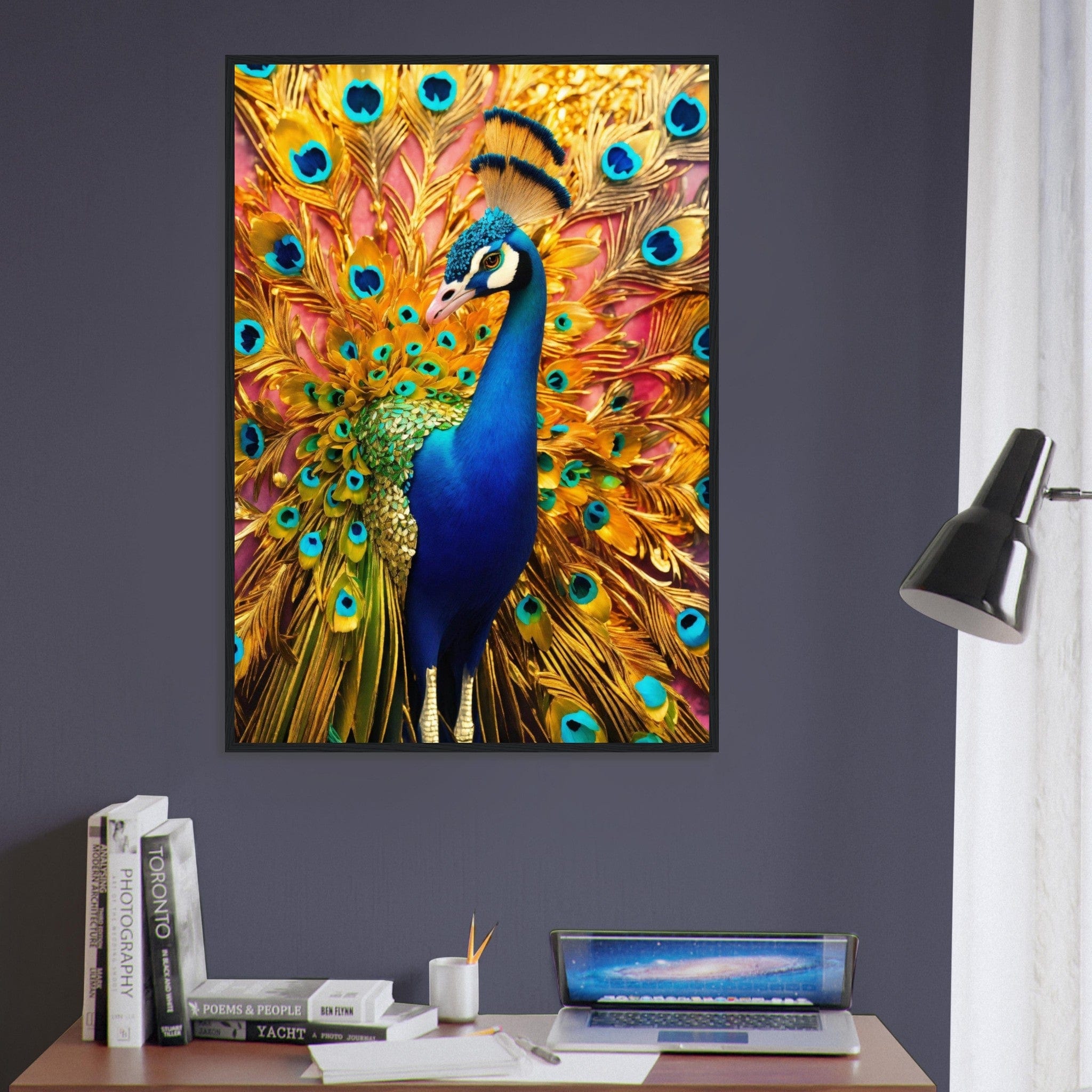 Canvanation Print Material Tableau Paon La Danse