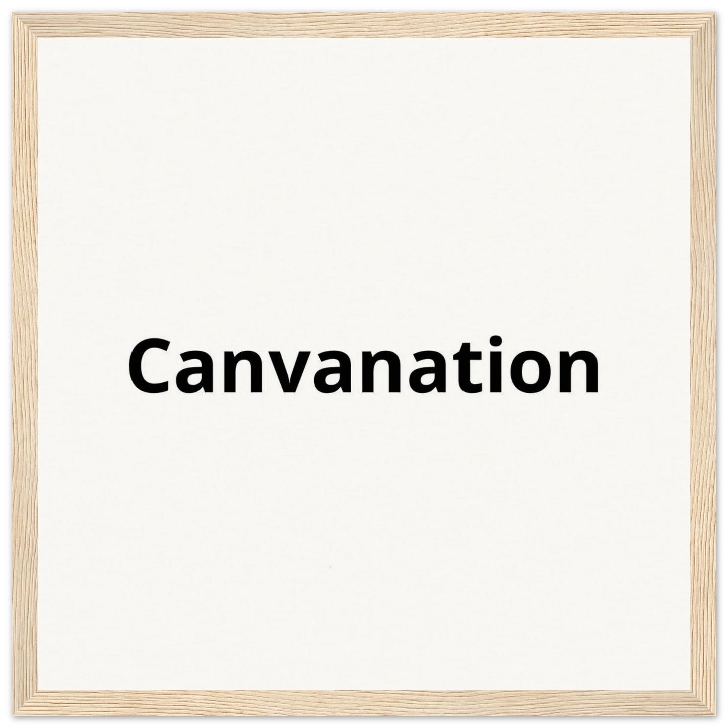 Canvanation Print Material 30x30 cm / 12x12″ / Cadre en bois Tableau Personnalisé