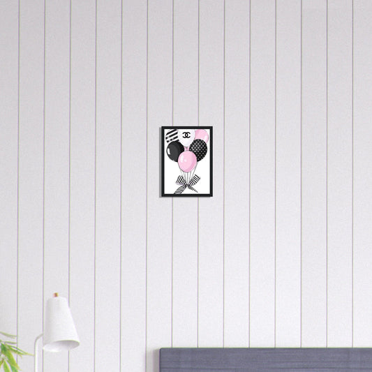 Canvanation Print Material A4 21x29.7 cm / 8x12″ Tableau Chanel Ballons