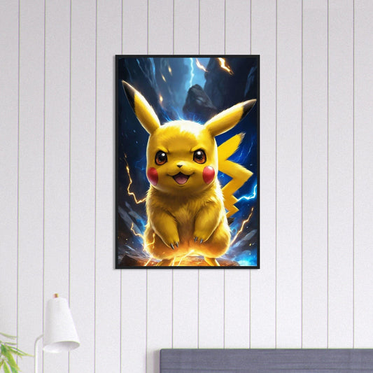 Canvanation Print Material 60x90 cm / 24x36″ Tableau Pokémon Pikachu Evolution