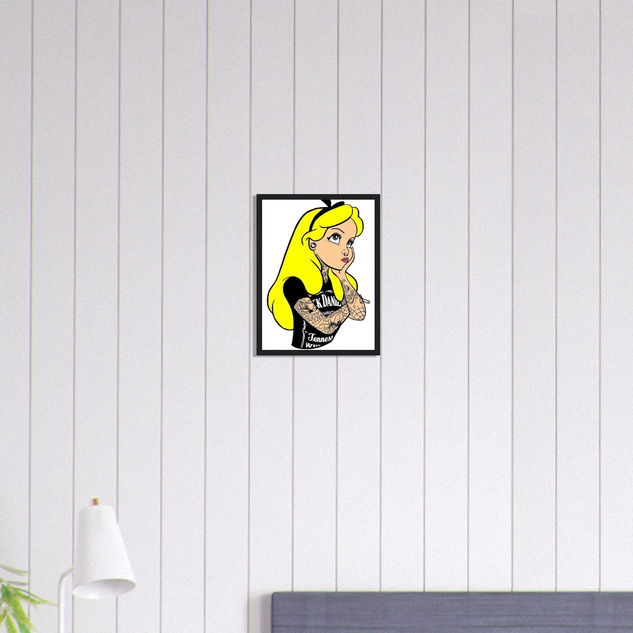 Canvanation Print Material 30x40 cm / 12x16″ Tableau Alice Au Pays des Merveilles