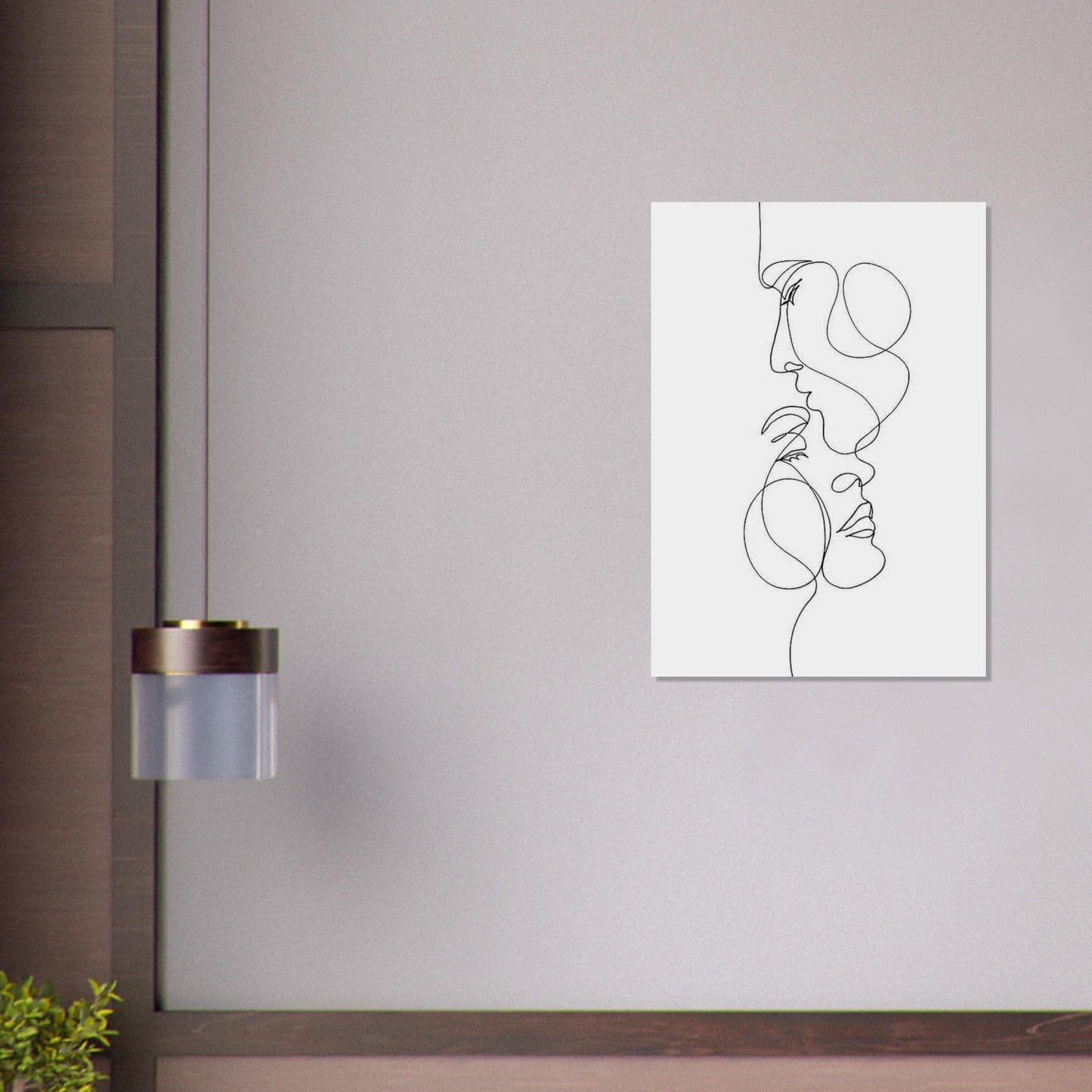 Gelato Print Material Peinture Couple Amoureux